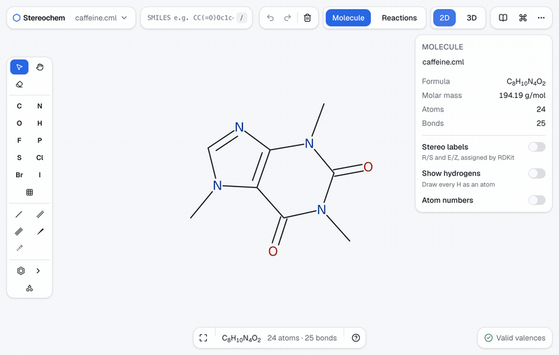 Pressing T, N and A opens the periodic table and picks sodium, which then shows in the toolbar